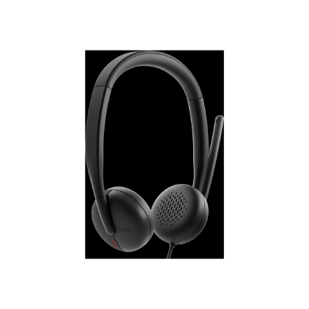 Dell | Headset | WH3024 | Built-in microphone | USB-C, USB-A | Black - Image 4