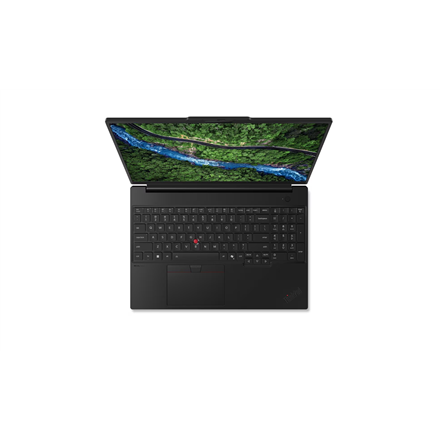 Lenovo ThinkPad P16s G5 Intel | Black | 16 " | IPS | Touchscreen | WUXGA | 1920 x 1200 pixels | Anti-glare | Intel Core Ultra 7 | 366H | 64 GB | LPCAMM2 LPDDR5X | Solid-state drive capacity 1000 GB | NVIDIA RTX PRO 2000 Blackwell Generation | GDDR7 | 8 GB | Windows 11 Pro | 802.11be | Bluetooth version 5.4 | Keyboard language Nordic | Keyboard backlit | Warranty 36 month(s) | Battery warranty 12 month(s) - Image 2