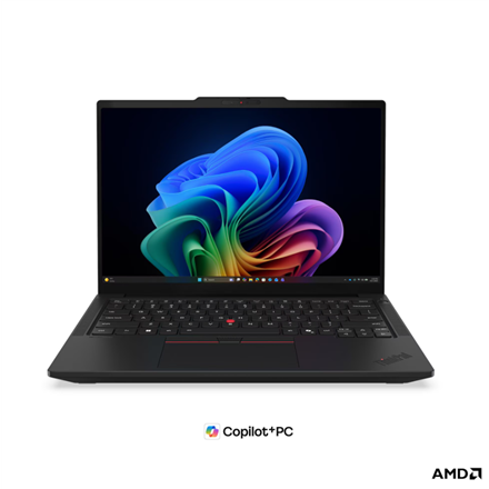 Lenovo ThinkPad T14 G7 AMD | Black | 14 " | IPS | WUXGA | 1920 x 1200 pixels | Anti-glare | AMD Ryzen AI 5 PRO | 440 | 16 GB | SODIMM DDR5 | Solid-state drive capacity 512 GB | AMD Radeon 840M Graphics | Windows 11 Pro | 802.11be | Bluetooth version 5.4 | Keyboard language Nordic | Keyboard backlit | Warranty 36 month(s) | Battery warranty 12 month(s) - Image 2