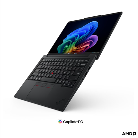 Lenovo ThinkPad T14 G7 AMD | Black | 14 " | IPS | WUXGA | 1920 x 1200 pixels | Anti-glare | AMD Ryzen AI 5 PRO | 440 | 16 GB | SODIMM DDR5 | Solid-state drive capacity 512 GB | AMD Radeon 840M Graphics | Windows 11 Pro | 802.11be | Bluetooth version 5.4 | Keyboard language Nordic | Keyboard backlit | Warranty 36 month(s) | Battery warranty 12 month(s) - Image 4