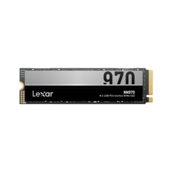 Lexar SSD | NM970 | 1000 GB | SSD form factor M.2 2280 | Solid-state drive interface PCIe Gen 5X4 | Read speed 11000 MB/s | Write speed 10000 MB/s