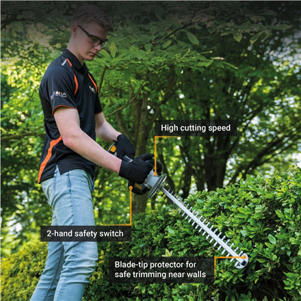Batavia 18V hedge trimmer 560 mm Without battery and charger Without battery and charger - Image 2