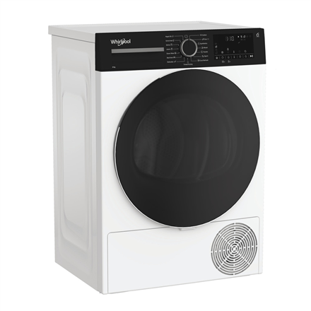 Whirlpool Dryer Machine | WPS D8 WBS EE | Energy efficiency class D | Front loading | 8 kg | Heat pump | Digital | Depth 55 cm | White - Image 2