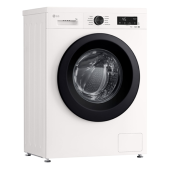 LG F2X10S7NWK | Washing Machine | Energy efficiency class A | Front loading | Washing capacity 7 kg | 1150 RPM | Depth 44 cm | Width 60 cm | Display | LED | Steam function | Essence White (Glossy) | Wi-Fi