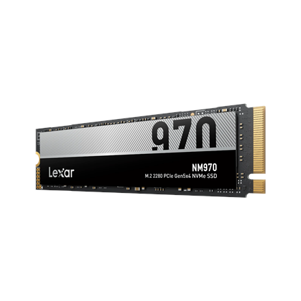 Lexar SSD | NM970 | 1000 GB | SSD form factor M.2 2280 | Solid-state drive interface PCIe Gen 5X4 | Read speed 11000 MB/s | Write speed 10000 MB/s - Image 3