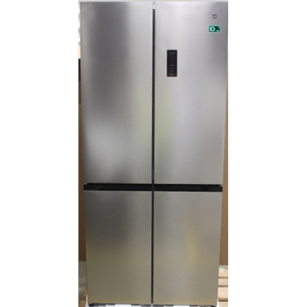 SALE OUT. Xiaomi Mijia Refrigerator Cross Door 502L EU | Xiaomi Mijia Refrigerator Cross Door 502L EU | Energy efficiency class E | Free standing | Side by Side | Height 191.2 cm | No Frost system | Fridge net capacity 326 L | Freezer net capacity 176 L | 37 dB | Brushed Silver | DAMAGED PACKAGING
