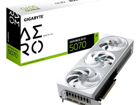 Graphics Card GIGABYTE NVIDIA GeForce RTX 5070 12 GB GDDR7 192 bit PCIE 5.0 16x GPU 2625 MHz Triple slot Fansink 1xHDMI 3xDisplayPort GV-N5070AEROOC-12GD