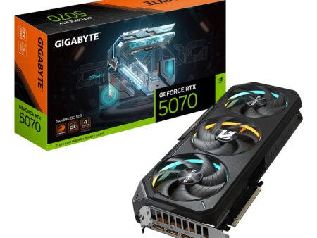 Graphics Card GIGABYTE NVIDIA GeForce RTX 5070 12 GB GDDR7 192 bit PCIE 5.0 16x GPU 2625 MHz Triple slot Fansink 1xHDMI 3xDisplayPort GV-N5070GAMINGOC-12GD