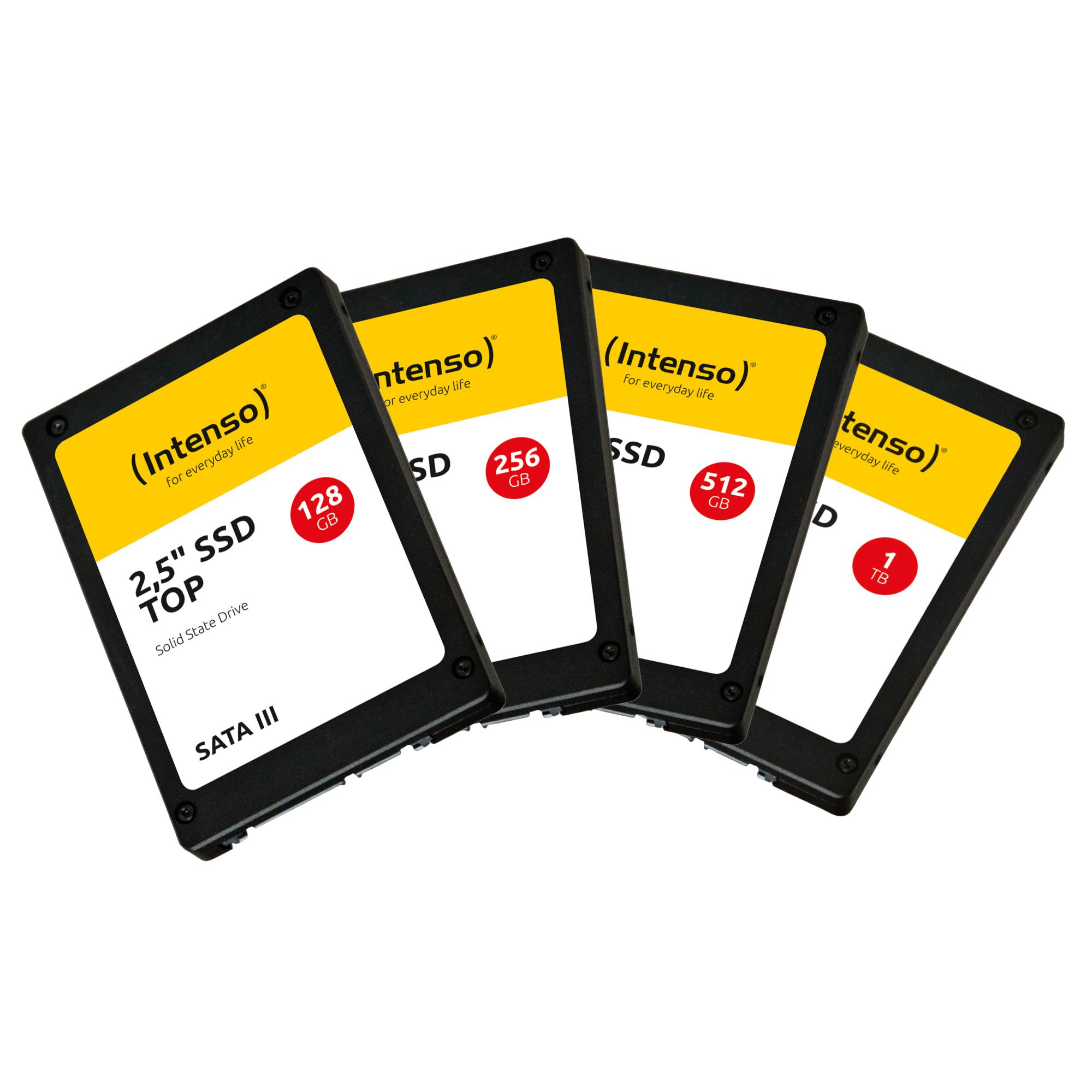 SSD INTENSO 256 GB Serial ATA III Write speed 500 MB/s Read speed 550 MB/s 2.5" MTBF 2000000 h 3812440 - Image 2