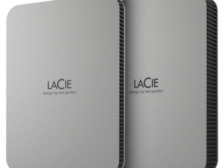 External HDD LACIE Mobile Drive 1TB USB-C Colour Silver STLP1000400