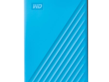 External HDD WESTERN DIGITAL My Passport 2TB USB 2.0 USB 3.0 USB 3.2 Colour Blue WDBYVG0020BBL-WESN