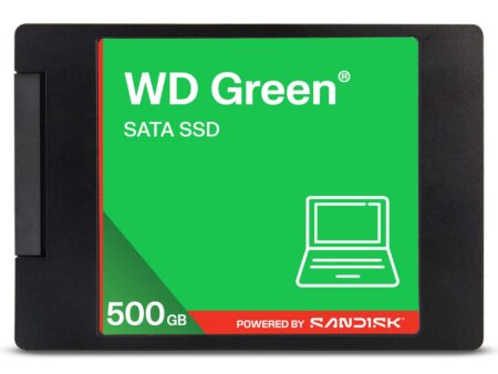 SSD SANDISK Green POWERED BY SANDISK 500 GB Serial ATA III Read speed 545 MB/s 2.5" WDS500G5G0A