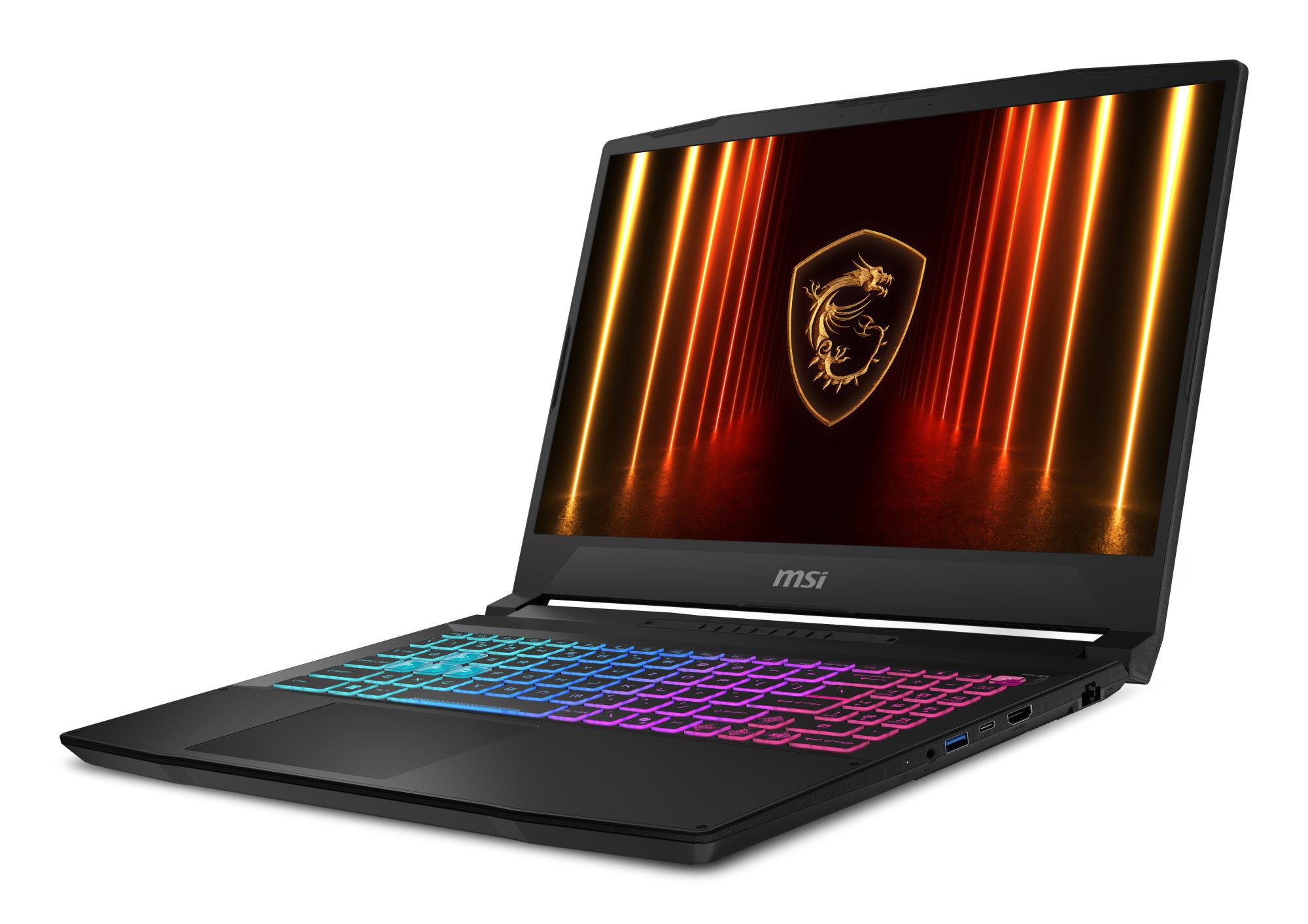 Notebook MSI CPU Intel® CoreT i7 i7-14650HX 15.6 " 1920 x 1080 pixels RAM 16 GB DDR5-SDRAM SSD 512 GB Discrete graphics NVIDIA GeForce RTX 5060 8 GB On-board graphics Yes Numeric keypad Yes OS installed Windows 11 Home Colour Black Weight 2.4 kg 5600 MHz KATANA15HXB14WFK-610NL - Image 3