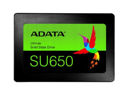 SSD ADATA SU650 1TB SATA 3.0 Write speed 450 MBytes/sec Read speed 520 MBytes/sec 2,5" TBW 600 TB MTBF 2000000 hours ASU650SS-1TT-R