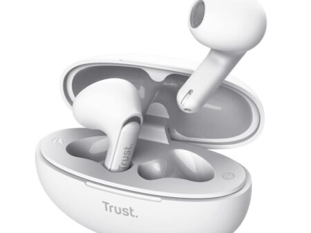 HEADSET EARPHONES YAVI BT ENC/WHITE 25173 TRUST