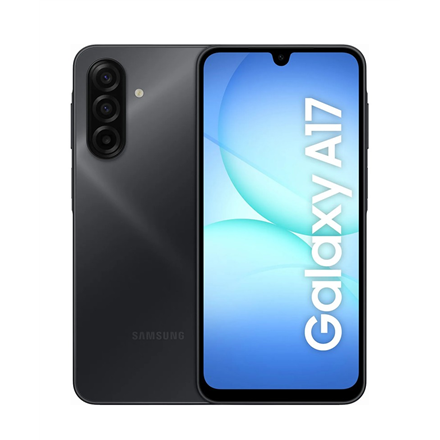 Samsung | Galaxy | A17 | Black | 6.7 " | Super AMOLED | 1080 x 2340 pixels | Exynos | 1330 | Internal RAM 4 GB | 128 GB | MicroSD | Dual SIM | 3G | 4G | 5G | Main camera resolution 50 MP | Secondary camera resolution 5 MP | Android | 5000 mAh - Image 2