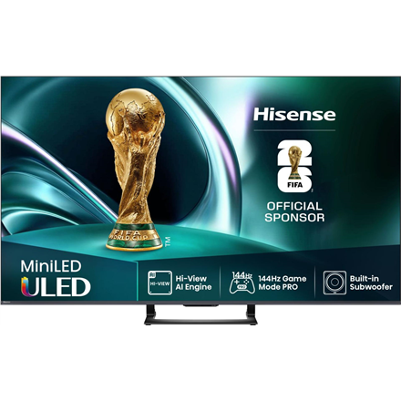 Hisense Mini LED TV | 65U7Q | 65 | Smart TV | VIDAA Smart OS | UHD | Black - Image 2
