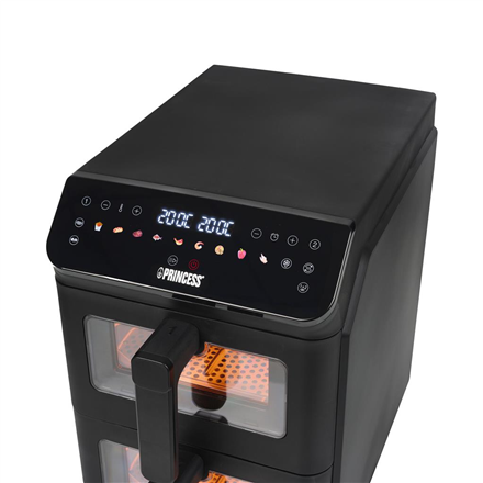 Princess Double Stack Airfryer | 182490 | Power 3000 W | Capacity 11.2 L | Black - Image 4