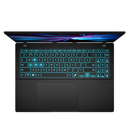 Asus | V16 V3607VM-TK184W | Matte Black | 16 " | WUXGA | 1920 x 1200 pixels | Anti-glare | Intel Core 5 | 210H | 16 GB | DDR5 | Solid-state drive capacity 1000 GB | NVIDIA GeForce RTX 5060 | GDDR7 | 8 GB | Windows 11 Home | 802.11ax | Bluetooth version 5.3 | Keyboard language US international | Keyboard backlit | Warranty 24 month(s) | Battery warranty 12 month(s) - Image 2