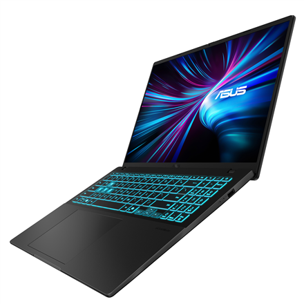 Asus | V16 V3607VM-TK184W | Matte Black | 16 " | WUXGA | 1920 x 1200 pixels | Anti-glare | Intel Core 5 | 210H | 16 GB | DDR5 | Solid-state drive capacity 1000 GB | NVIDIA GeForce RTX 5060 | GDDR7 | 8 GB | Windows 11 Home | 802.11ax | Bluetooth version 5.3 | Keyboard language US international | Keyboard backlit | Warranty 24 month(s) | Battery warranty 12 month(s) - Image 4