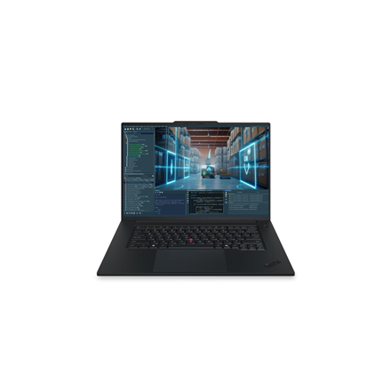 Lenovo ThinkPad P1 G9 Intel | Black | 16 " | IPS | WUXGA | 1920 x 1200 pixels | Anti-glare | Intel Core Ultra 7 | 356H | 64 GB | LPCAMM2 LPDDR5X | Solid-state drive capacity 1000 GB | NVIDIA RTX PRO 2000 Blackwell Generation | GDDR7 | 8 GB | Windows 11 Pro | 802.11be | Bluetooth version 5.4 | Keyboard language English | Keyboard backlit | Warranty 36 month(s) | Battery warranty 12 month(s) - Image 2