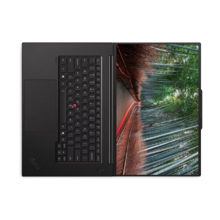 Lenovo ThinkPad P1 G9 Intel | Black | 16 " | IPS | WUXGA | 1920 x 1200 pixels | Anti-glare | Intel Core Ultra 7 | 356H | 64 GB | LPCAMM2 LPDDR5X | Solid-state drive capacity 1000 GB | NVIDIA RTX PRO 2000 Blackwell Generation | GDDR7 | 8 GB | Windows 11 Pro | 802.11be | Bluetooth version 5.4 | Keyboard language English | Keyboard backlit | Warranty 36 month(s) | Battery warranty 12 month(s) - Image 3