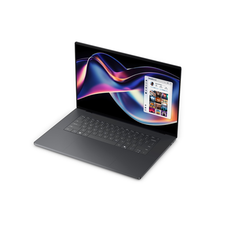 Dell XPS 16 DA16260 | Graphite | 16 " | OLED | Touchscreen | 3.2K | Intel Core Ultra X7 | 358H | 64 GB | LPDDR5x | Solid-state drive capacity 1000 GB | Intel Arc Graphics | Windows 11 Pro | Keyboard language English | Keyboard backlit | Warranty 36 month(s) | Battery warranty 12 month(s) - Image 4