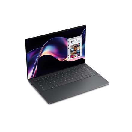Dell XPS 14 DA14260 | Graphite | 14 " | Touchscreen | 2.8K | Intel Core Ultra X7 | 358H | 64 GB | LPDDR5x | Solid-state drive capacity 1000 GB | Intel Arc Graphics | Windows 11 Pro | Bluetooth version 6 | Keyboard language English | Keyboard backlit | Warranty 36 month(s) | Battery warranty 12 month(s) - Image 3
