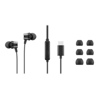 Lenovo | USB-C Wired In-Ear Headphones (with inline control) | 4XD1J77351