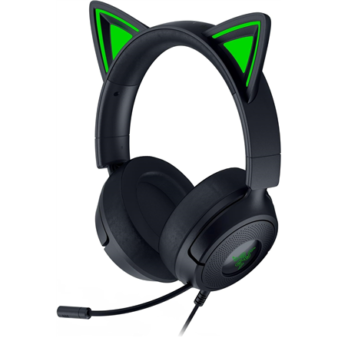 Razer Gaming Headset | Kraken Kitty V3 X | Wired | Over-Ear | Microphone | Black