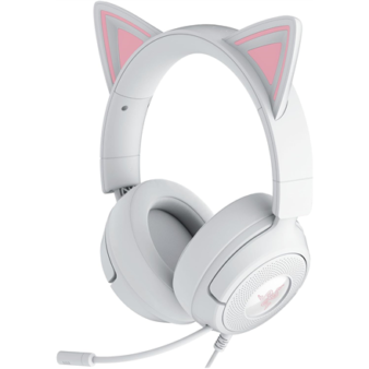 Razer Gaming Headset | Kraken Kitty V3 X | Wired | Over-Ear | Microphone | White
