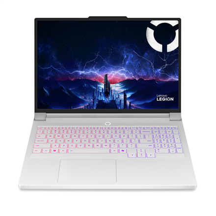 Lenovo Legion Pro 7 16IAX10H Intel | Glacier White | 16 " | OLED | WQXGA | 2560 x 1600 pixels | Glossy | Intel Core Ultra 9 | 290HX Plus | 64 (2x32GB) GB | CSODIMM DDR5 | Solid-state drive capacity 2000 GB | NVIDIA GeForce RTX 5090 | GDDR7 | 24 GB | Windows 11 Home | 802.11be | Bluetooth version 5.4 | Keyboard language English | Keyboard backlit | Warranty 24 month(s) | Battery warranty 12 month(s)