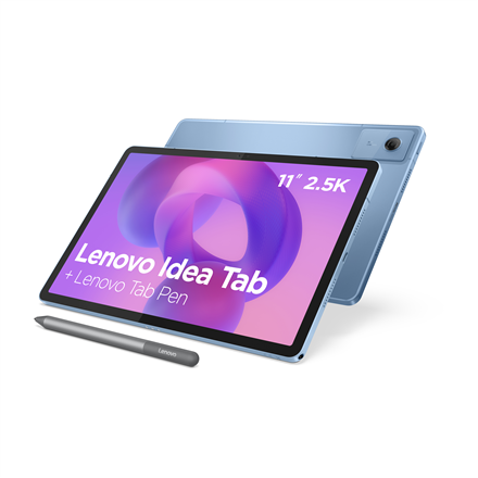 Lenovo Idea Tab 5G LTE (w/o power adapter) | ZAFM0483SE | 11 " | Polar Blue | IPS | 2560 x 1600 pixels | MediaTek | Dimensity 6300 | 8 GB | Soldered LPDDR4x | 128 GB | 5G | Wi-Fi | Front camera | 5 MP | Rear camera | 8 MP | Bluetooth | 5.2 | Android | 15 (OS upgrades until Android 17 and 4 years security patches) | Warranty 24 month(s) | Lenovo Tab Pen, USB-A to USB-C cable, Manual