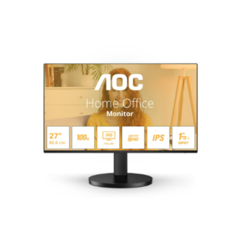 AOC 27B3HA2 | 27 " | IPS | 16:9 | 100 Hz | 1 ms | 1920 x 1080 pixels | 250 cd/m² | HDMI ports quantity 1 | Black | Warranty 24 month(s)