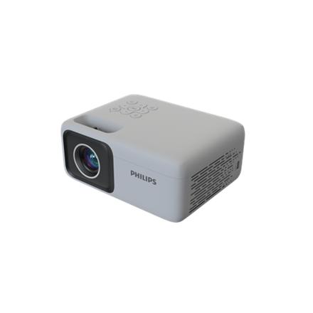 Philips NeoPix 106 Projector, 1280x720, 1.2:1, 500:1, Gray - Image 2