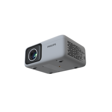 Philips NeoPix 106 Projector, 1280x720, 1.2:1, 500:1, Gray - Image 3