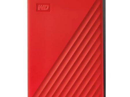 External HDD WESTERN DIGITAL My Passport 6TB USB 2.0 USB 3.2 Colour Red WDBR9S0060BRD-WESN