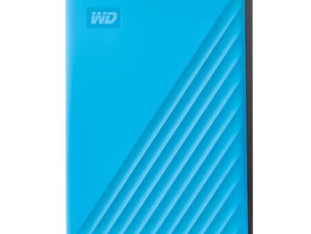 External HDD WESTERN DIGITAL My Passport 6TB USB 2.0 USB 3.2 Colour Sky Blue WDBR9S0060BBL-WESN