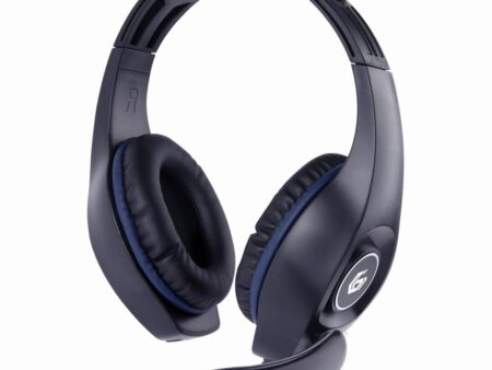 HEADSET GAMING/BLUE/BLACK GHS-05-B GEMBIRD