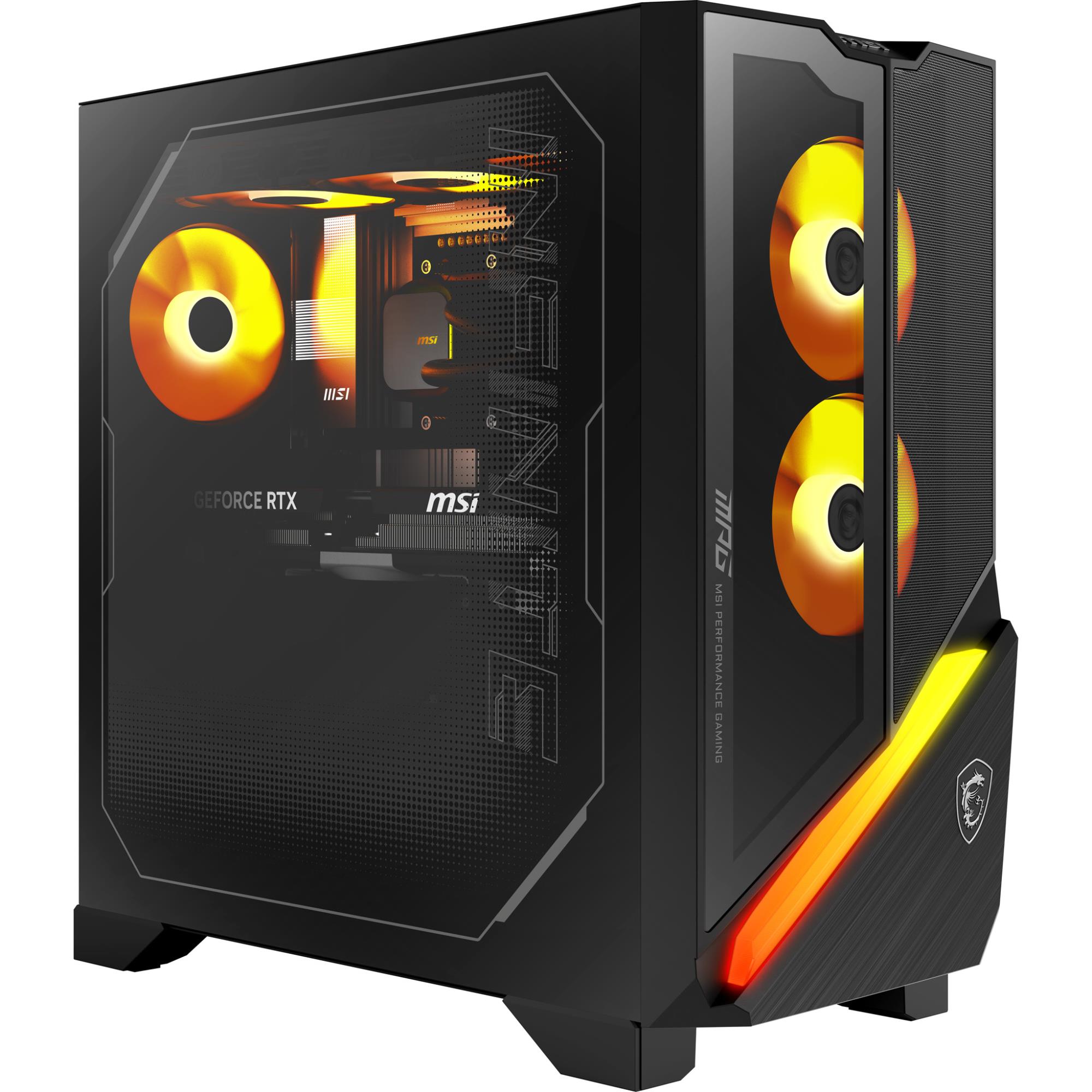 PC MSI Desktop AMD RyzenT 7 7800X3D 32 GB DDR5-SDRAM Storage SSD SSD 1 TB NVIDIA GeForce RTX 5070 Ti On board graphics AMD Radeon Graphics Wi-Fi Yes Bluetooth Yes Windows 11 Home MPGINFZ3X3D7NVRR7-873EU - Image 3