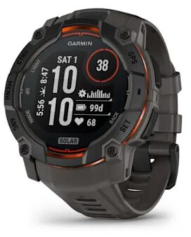 SMARTWATCH INSTINCT 3 SOLAR/BLK/CHARC 010-02935-00 GARMIN