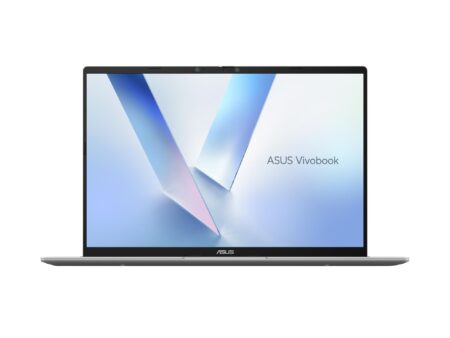Notebook ASUS VivoBook Series F1607AA-MB049W CPU Intel Core Ultra 5 325 16 " 1920 x 1200 pixels RAM 16 GB DDR5-SDRAM SSD 512 GB Discrete graphics Not available On-board graphics Yes Numeric keypad Yes OS installed Windows 11 Home Colour Silver Weight 1.88 kg 90NB1722-M002J0