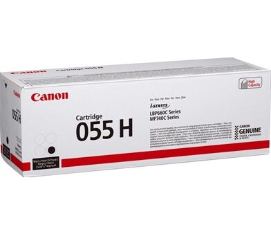 Cartridge Canon 055H (3020C002/3020C004) BK 7600p. OEM