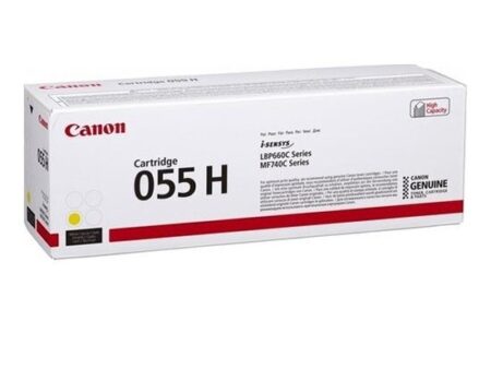Cartridge Canon 055H (3017C002/3017C004) YL 5900p. OEM