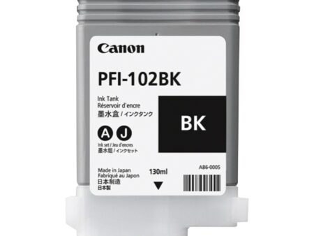 Cartridge Canon PFI-102K (0895B001) BK 130ml OEM