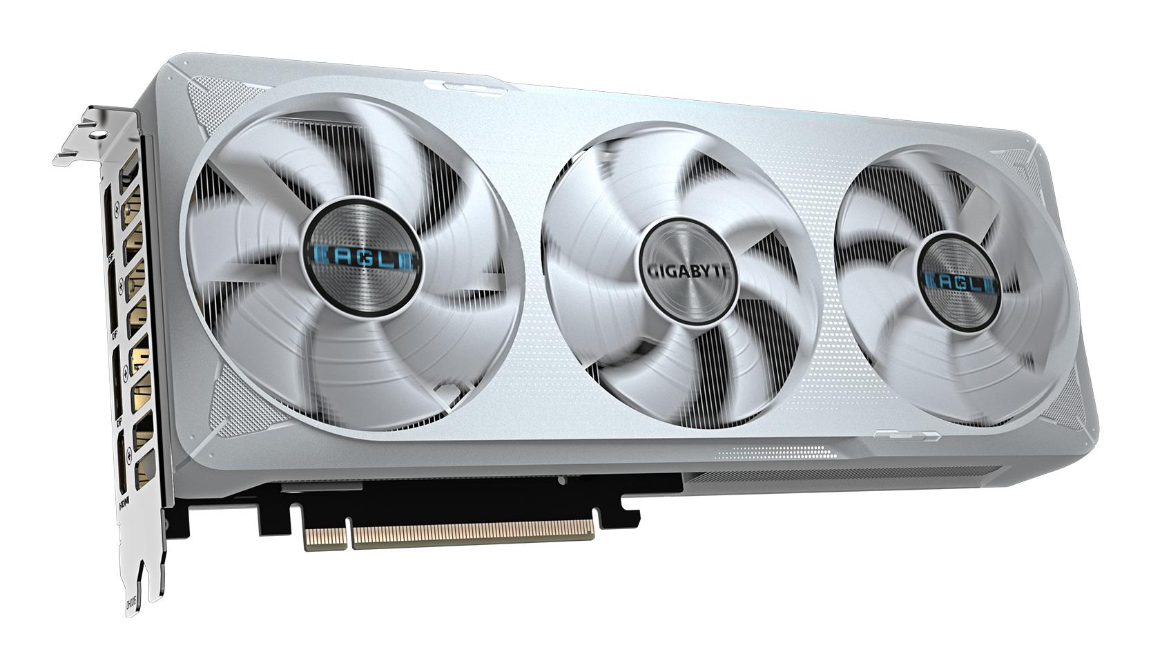 Graphics Card GIGABYTE NVIDIA GeForce RTX 5070 12 GB GDDR7 192 bit PCIE 5.0 16x GPU 2587 MHz Triple slot Fansink 1xHDMI 3xDisplayPort GV-N5070EAGLEOCICE-12GD - Image 3