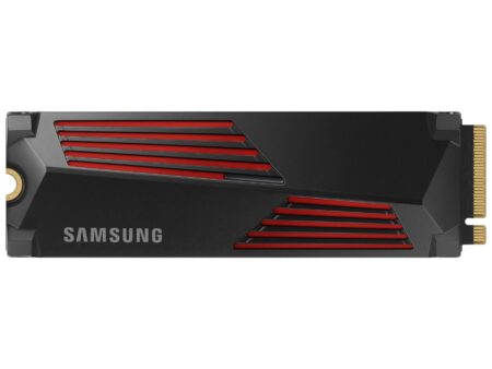 SSD SAMSUNG 990 PRO with Heatsink 4TB M.2 PCIe Gen4 NVMe TLC Write speed 6900 MBytes/sec Read speed 7450 MBytes/sec TBW 2400 TB MTBF 1500000 hours MZ-V9P4T0CW