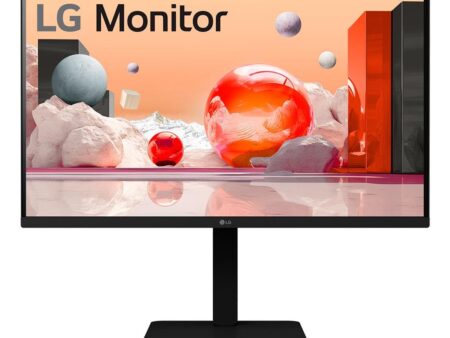 LCD Monitor LG 27" Panel IPS 1920x1080 16:9 100Hz Matte Speakers Swivel Pivot Height adjustable Tilt Colour Black 27BA550-B