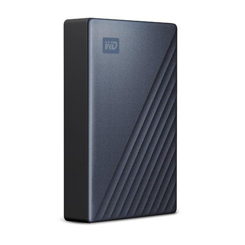 External HDD WESTERN DIGITAL My Passport Ultra 4TB USB 3.0 Colour Blue WDBFTM0040BBL-WESN - Image 2