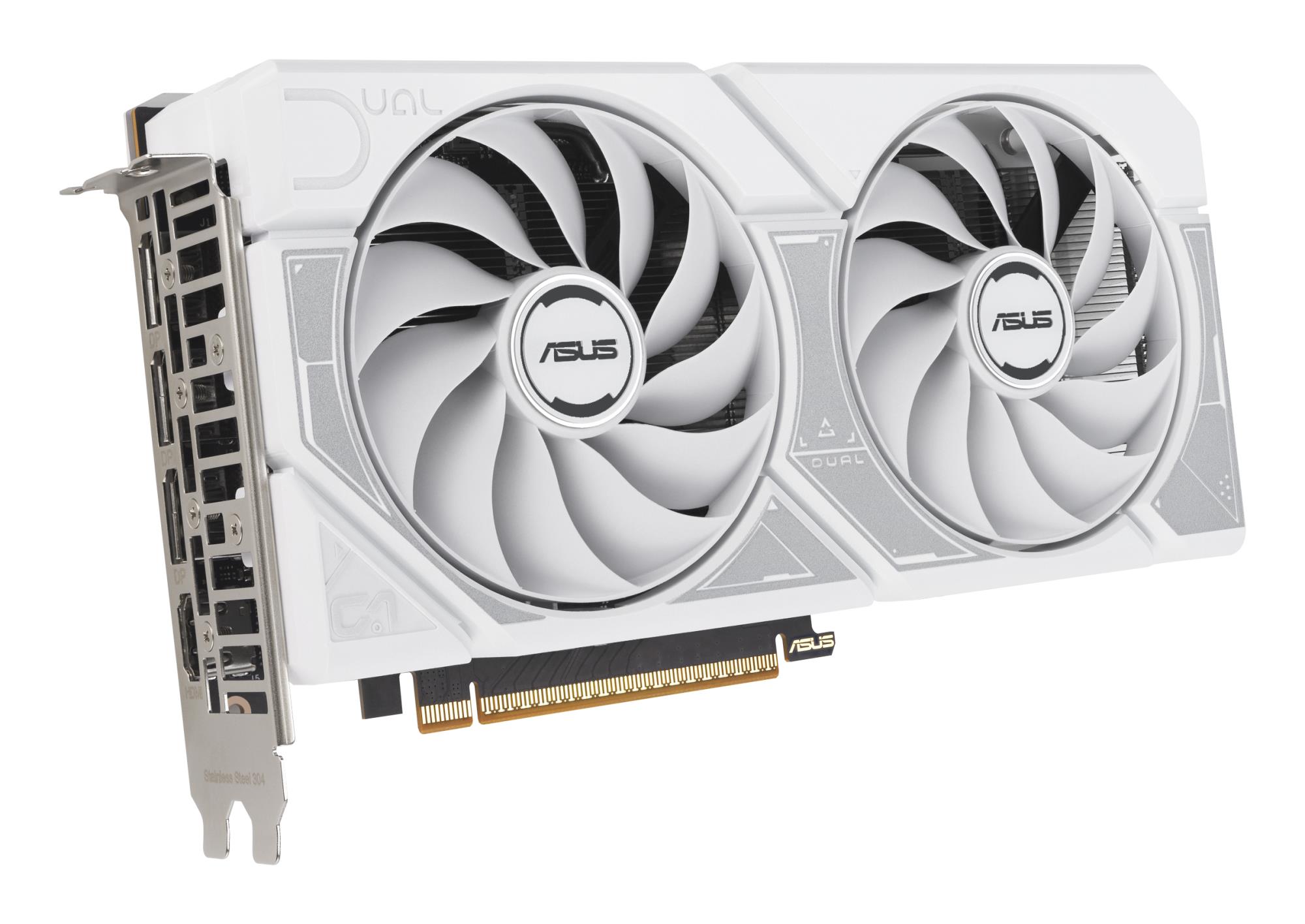 Graphics Card ASUS NVIDIA GeForce RTX 5060 8 GB GDDR7 128 bit PCI Express 5.0 Active DUAL-RTX5060-O8G-WHITE - Image 3